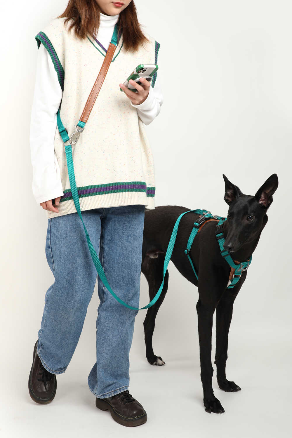 Multi-functional Crossbody Dog Leash - PawsAndUnion